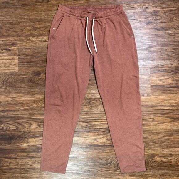 Vuori Other - Vuori Ponto Performance Jogger Pants Men’s XL Maroon Heather Dreamknit